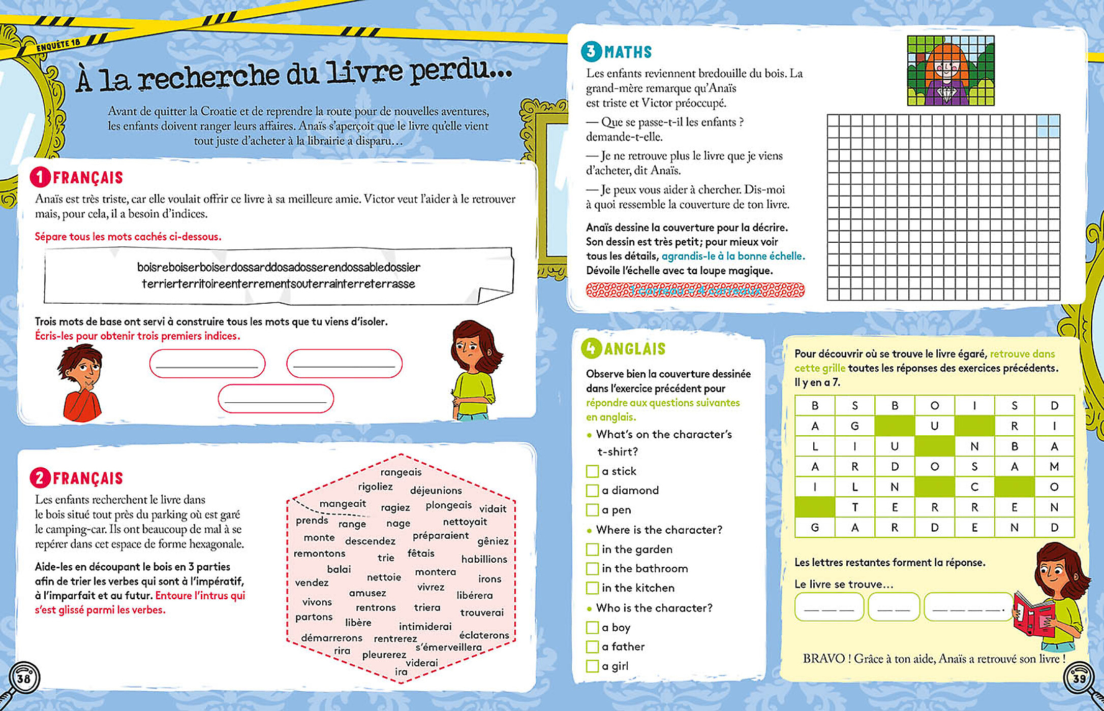 Enquêtes En Vacances - Du Cm1 Au Cm2 - 2026 Enquêtes En Vacances - Du Cm1 Au Cm2 - 2026