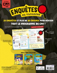 Enquêtes En Vacances - Du Cm1 Au Cm2 - 2026