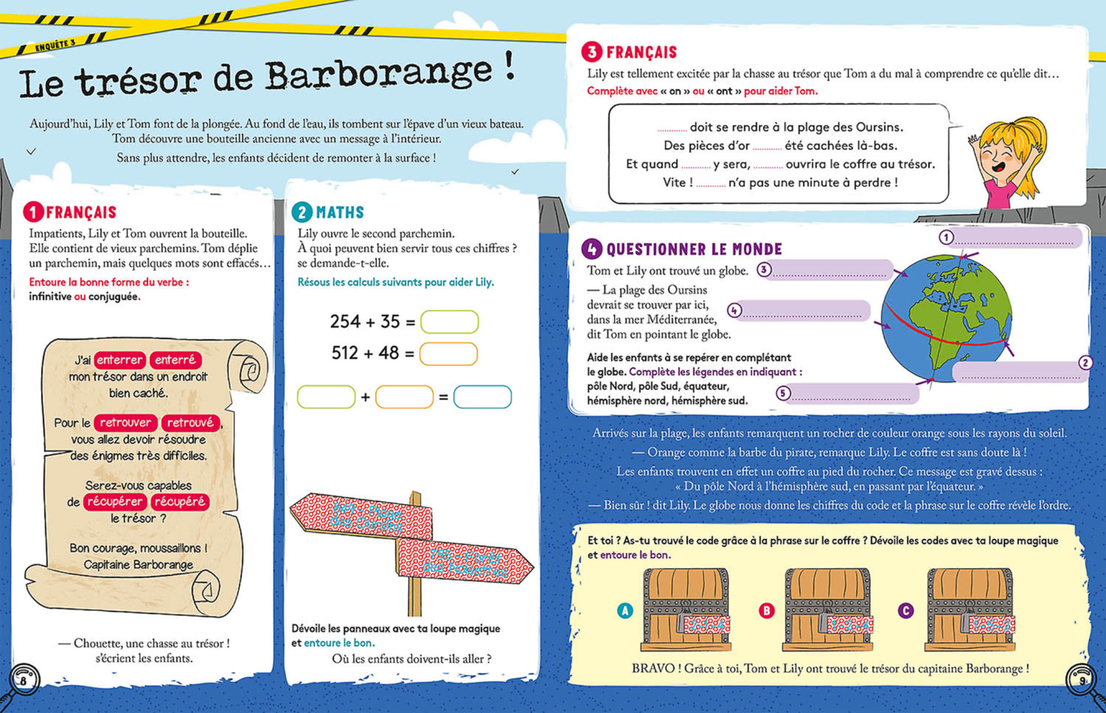Enquêtes En Vacances - Du Ce2 Au Cm1 - 2026 Enquêtes En Vacances - Du Ce2 Au Cm1 - 2026