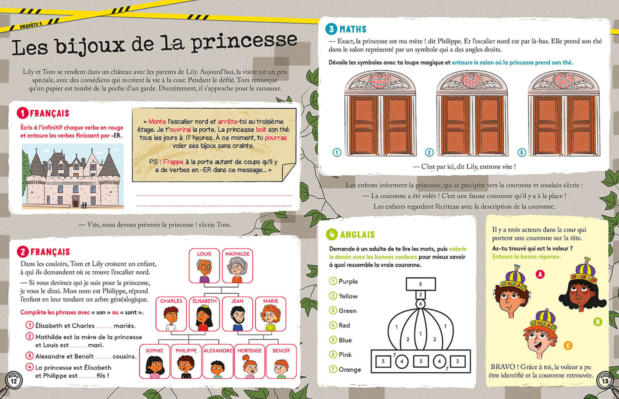 Enquêtes En Vacances - Du Ce2 Au Cm1 - 2026