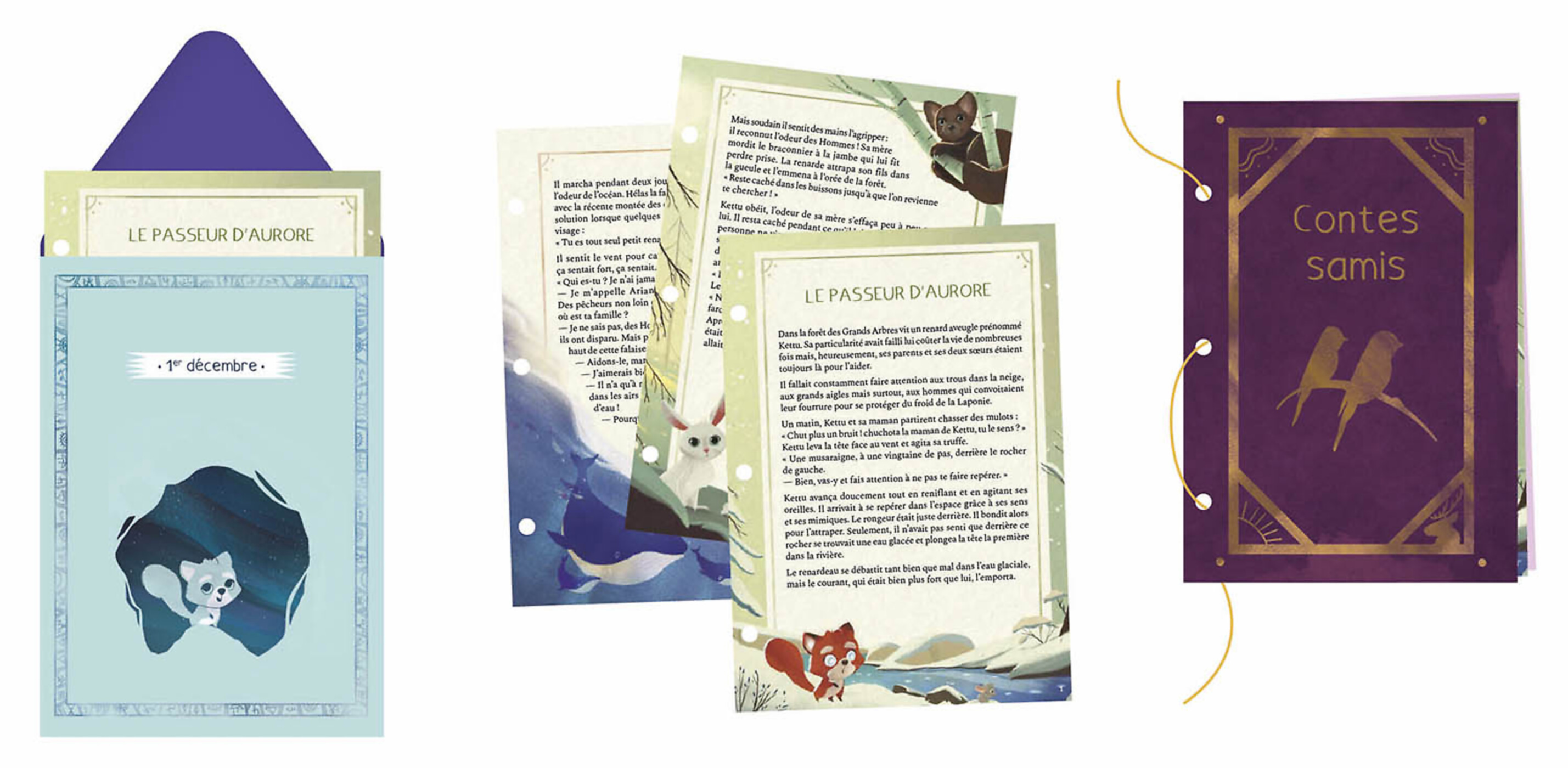 Mon Album De L'avent Féerique - Contes Et Légendes Du Nord Mon Album De L'avent Féerique - Contes Et Légendes Du Nord