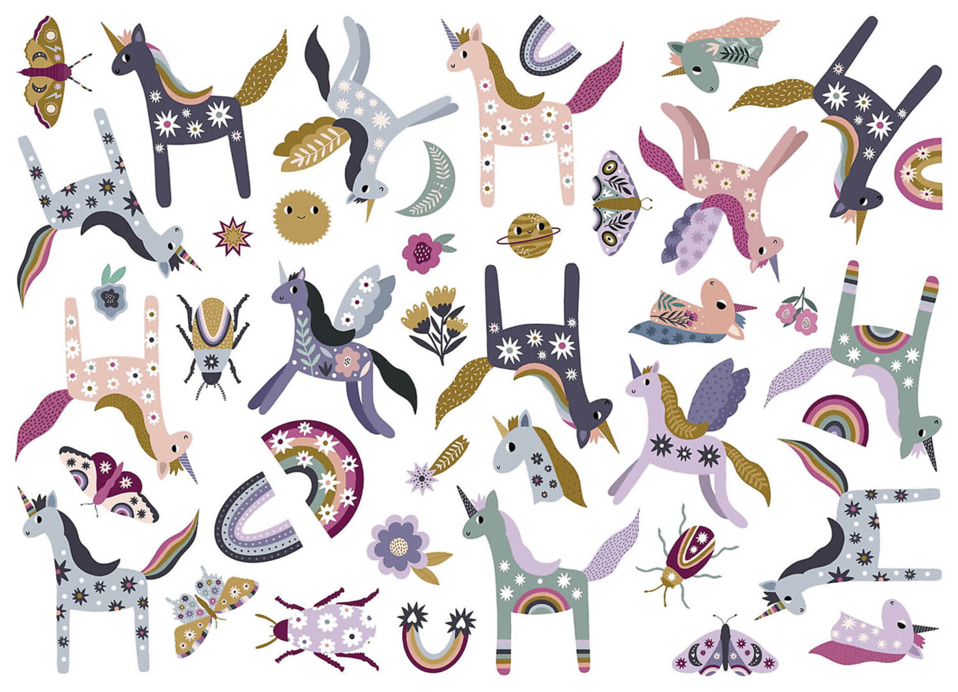 Mes P'tits Tattoos - Licornes