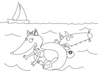 Ma Pochette D'artiste - Ma Peinture Magique Avec P'tit Loup - Les Vacances