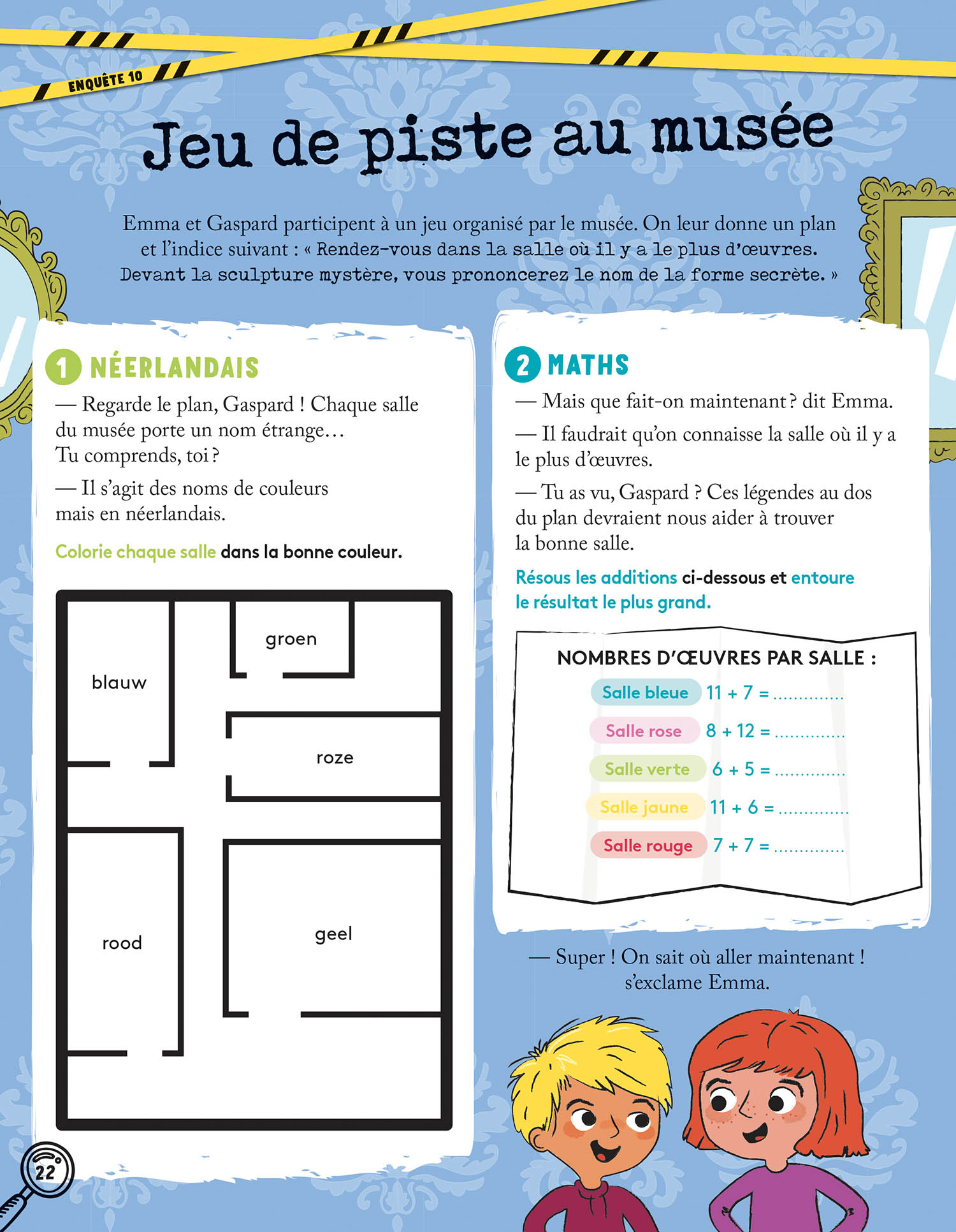 J'enquête En Vacances - En Route Vers La 2E Primaire J'enquête En Vacances - En Route Vers La 2E Primaire