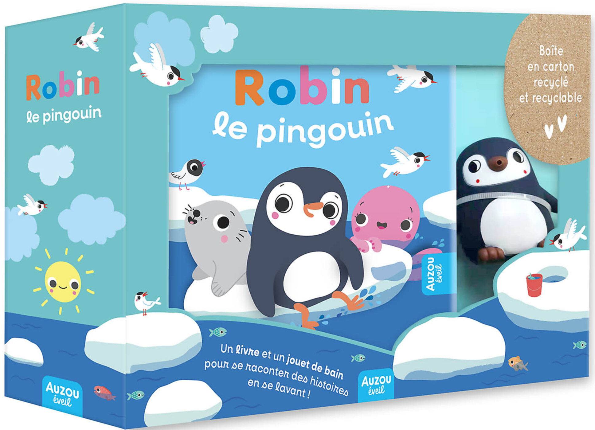 Mon Premier Livre De Bain - Robin Le Pingouin