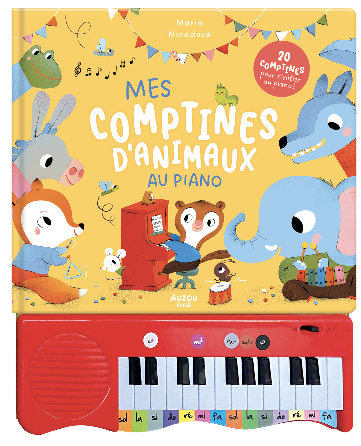 Mon Livre Piano - Mes Comptines D'animaux Au Piano