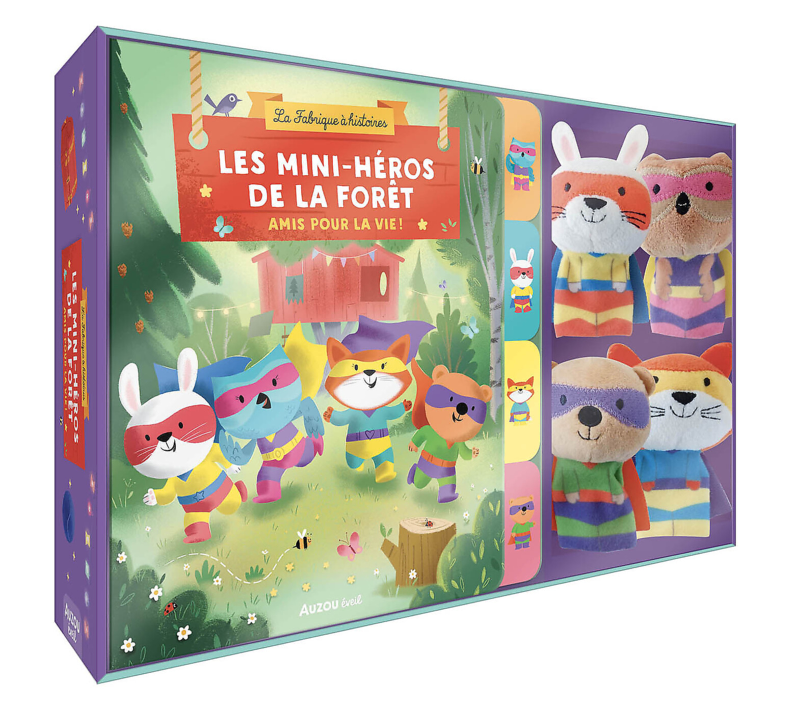 Coffret Marionnettes À Doigts - Les Mini-Héros De La Forêt Coffret Marionnettes À Doigts - Les Mini-Héros De La Forêt