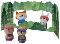 Coffret Marionnettes À Doigts - Les Mini-Héros De La Forêt