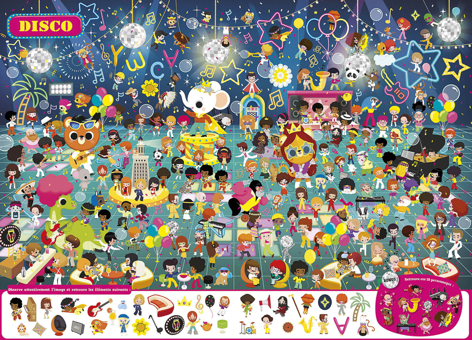 Cherche Et Trouve Géant - En Avant La Musique !