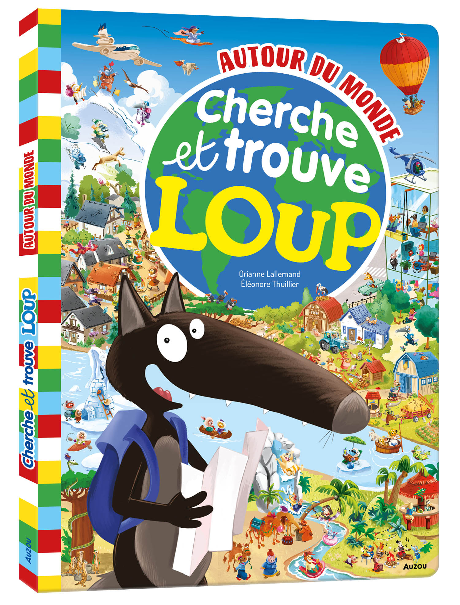 Cherche Et Trouve Géant - Loup - Autour Du Monde Cherche Et Trouve Géant - Loup - Autour Du Monde