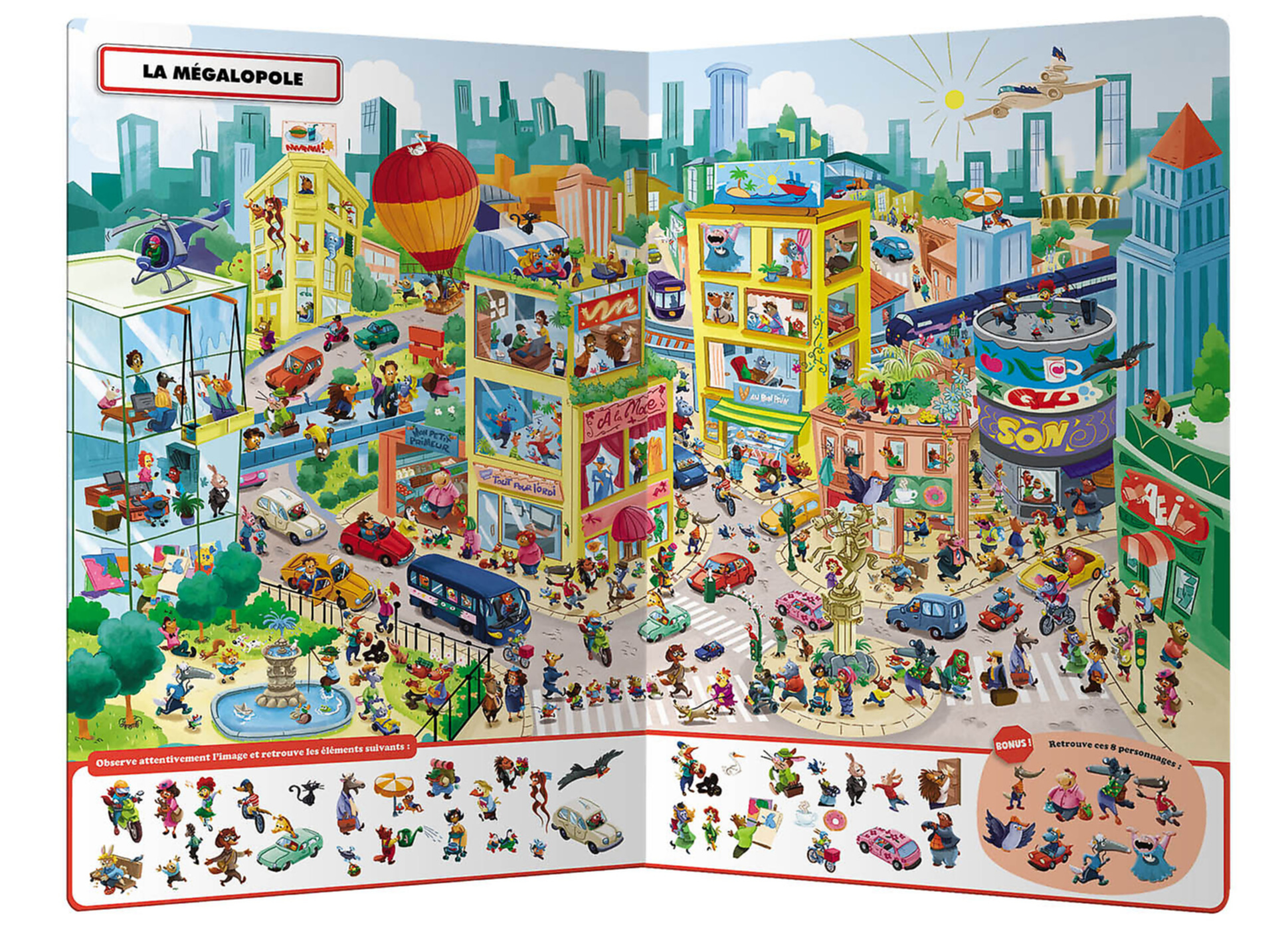 Cherche Et Trouve Géant - Loup - Autour Du Monde Cherche Et Trouve Géant - Loup - Autour Du Monde