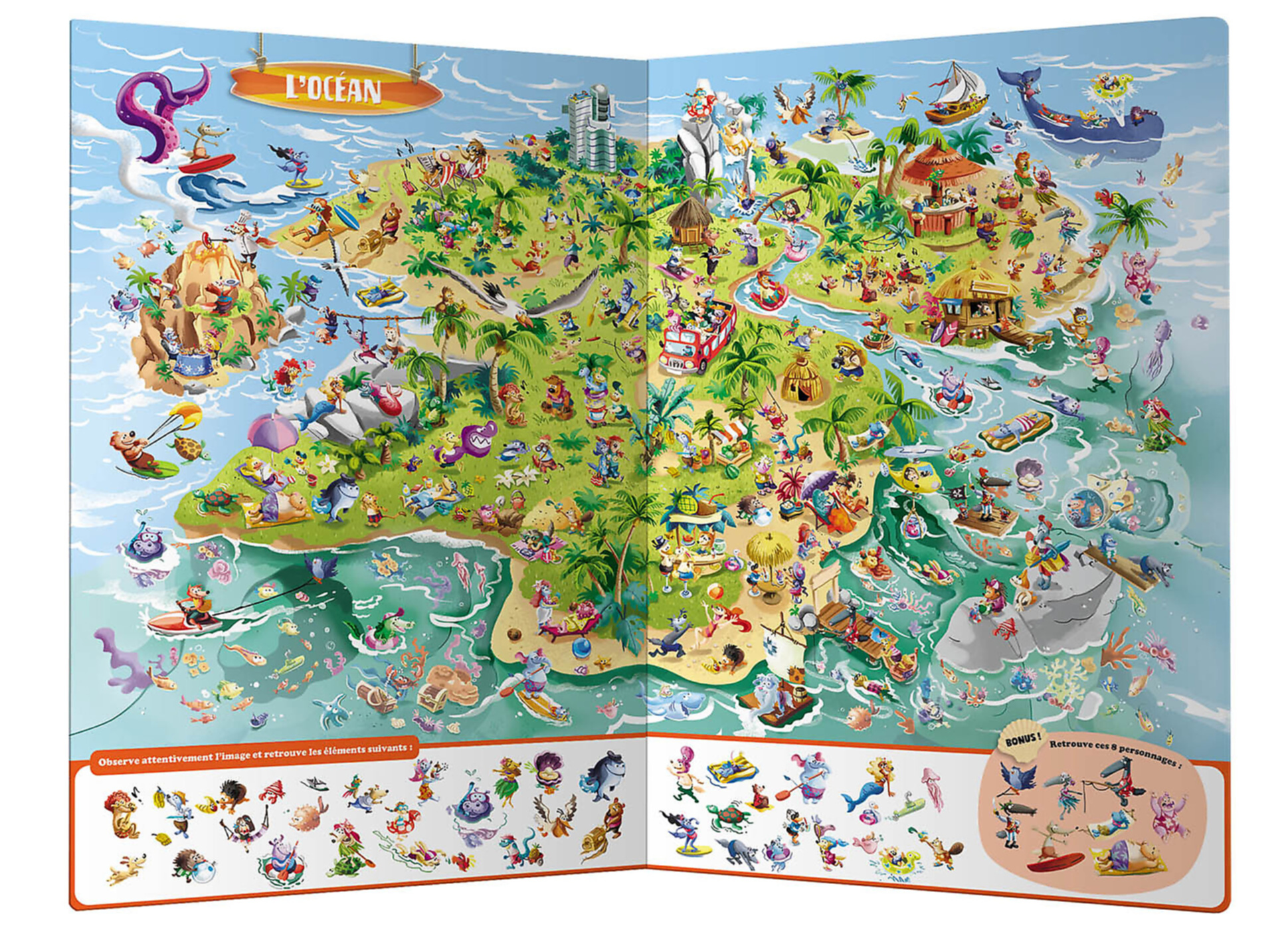 Cherche Et Trouve Géant - Loup - Autour Du Monde Cherche Et Trouve Géant - Loup - Autour Du Monde