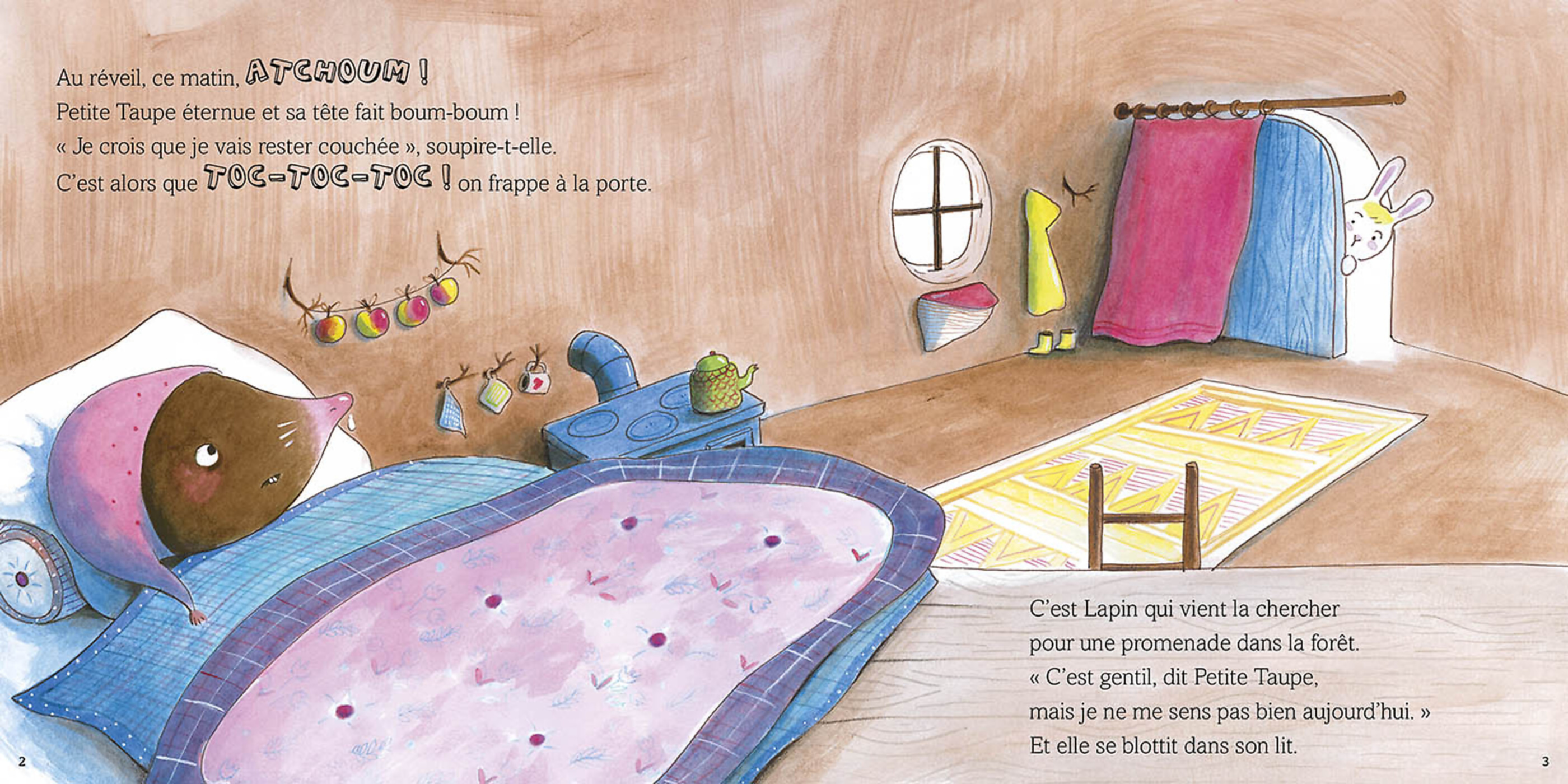 Petite Taupe Est Malade