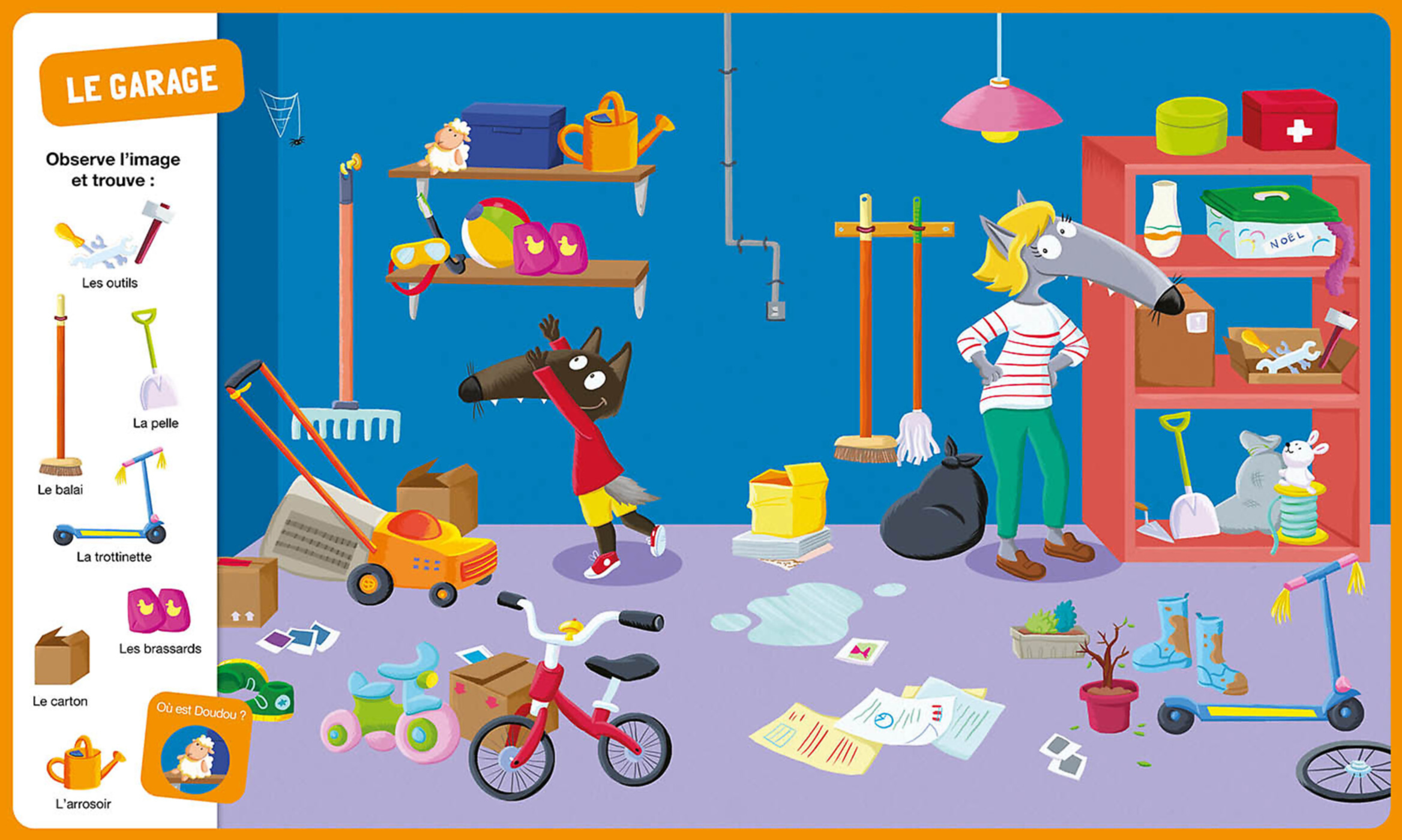 Cherche Et Trouve Des Tout-Petits - P'tit Loup - À La Maison