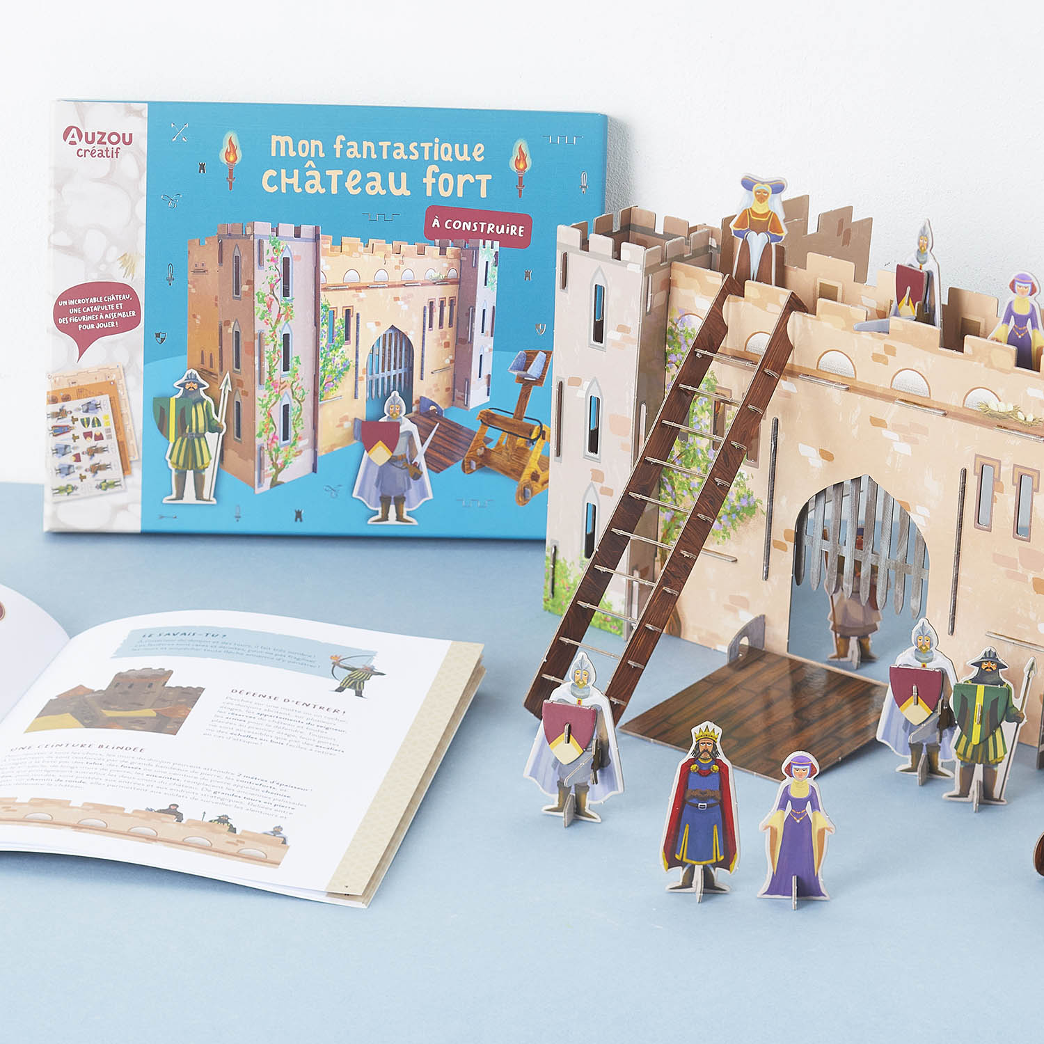 Mon Coffret D'artiste - Mon Fantastique Château Fort À Construire Mon Coffret D'artiste - Mon Fantastique Château Fort À Construire