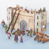 Mon Coffret D'artiste - Mon Fantastique Château Fort À Construire