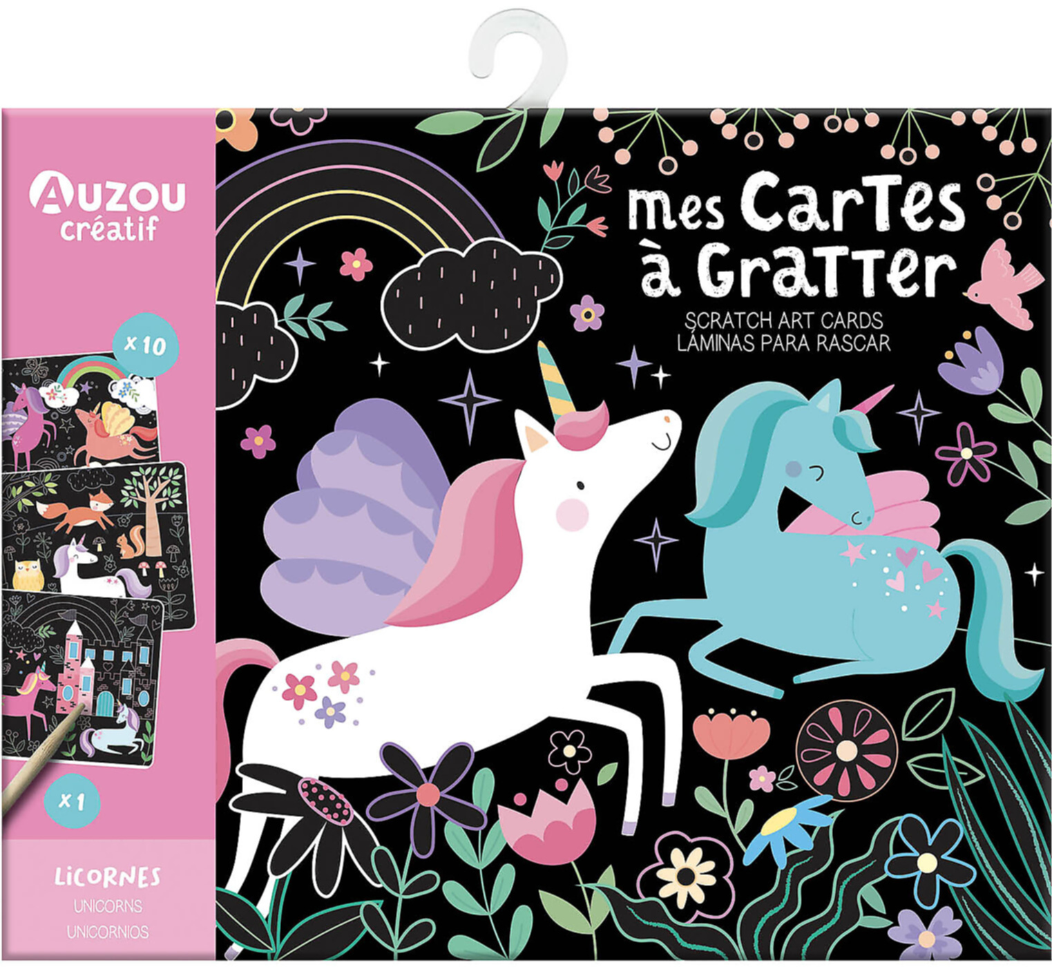 Ma Pochette D'artiste - Mes Cartes À Gratter Licornes