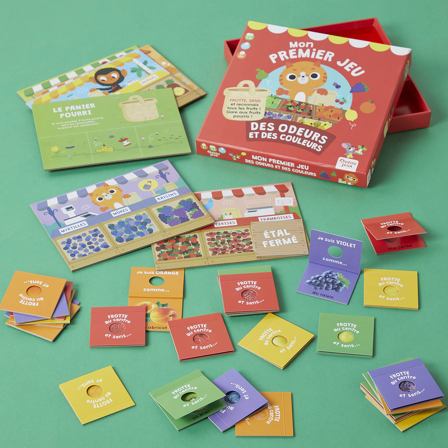 Grand Jeu - Mon Premier Jeu Des Odeurs Et Des Couleurs Grand Jeu - Mon Premier Jeu Des Odeurs Et Des Couleurs