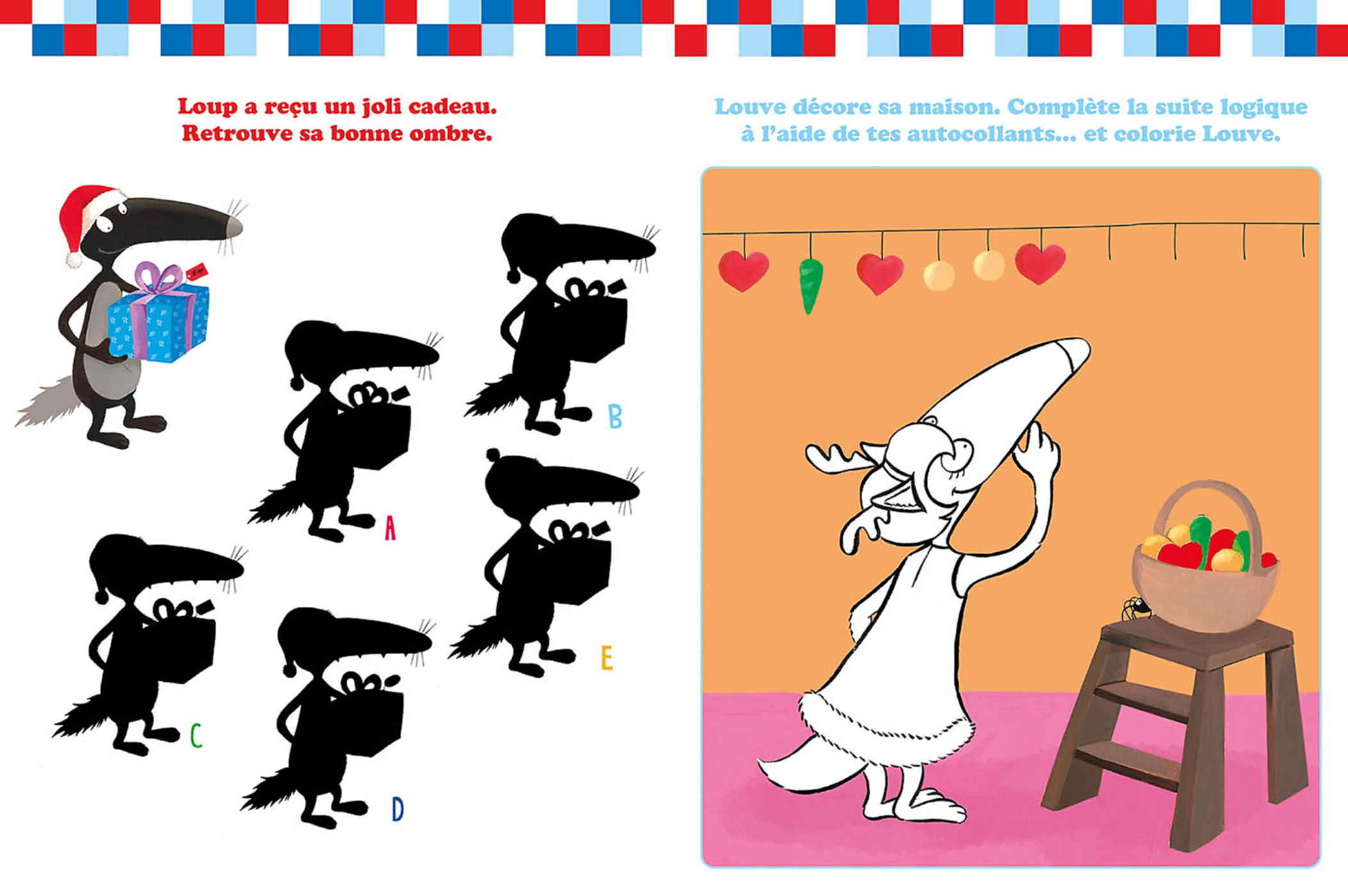 Mon Cahier D'activités Loup - Vive Noël ! Mon Cahier D'activités Loup - Vive Noël !