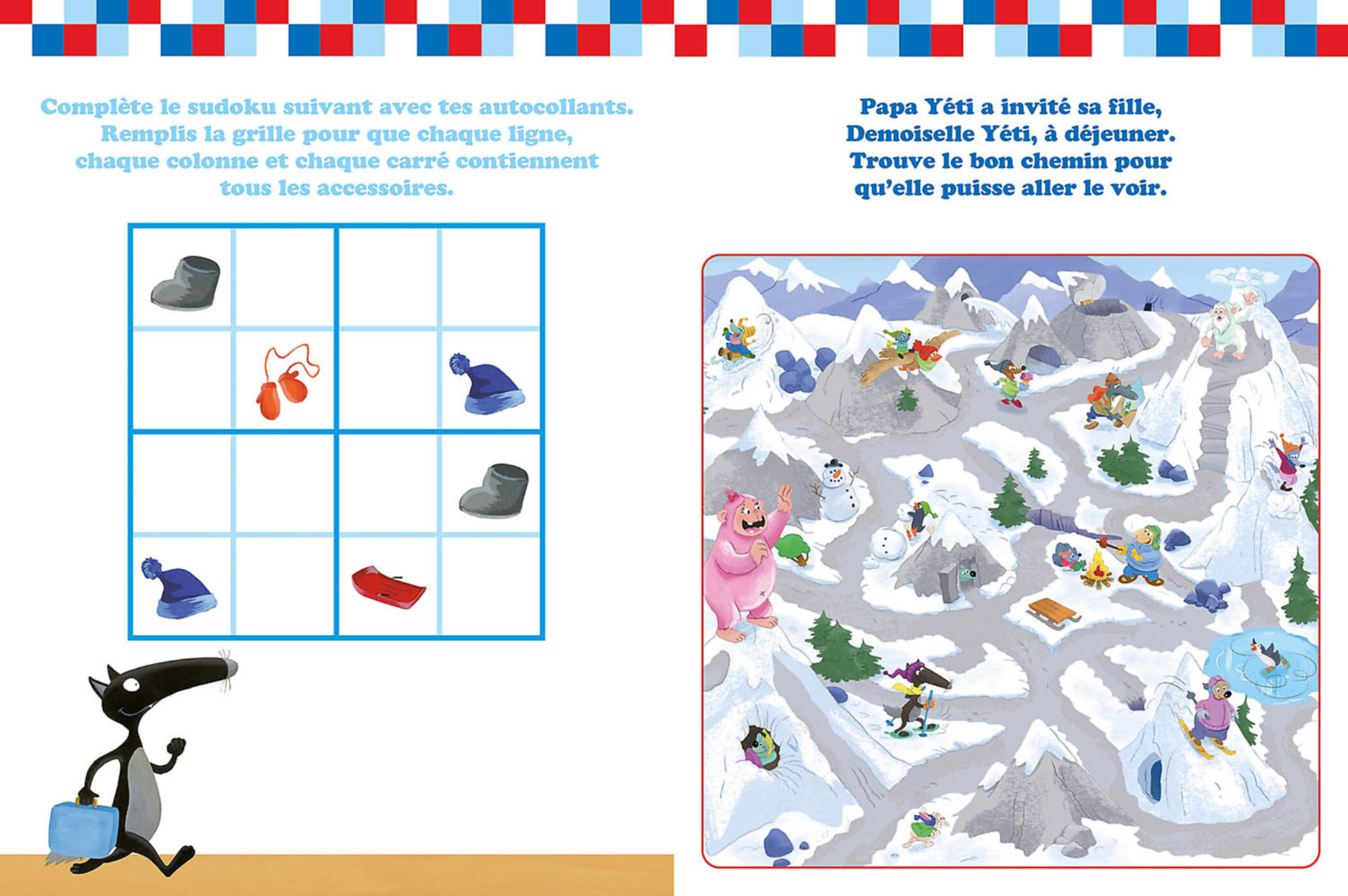 Mon Cahier D'activités Loup - Vive Noël ! Mon Cahier D'activités Loup - Vive Noël !