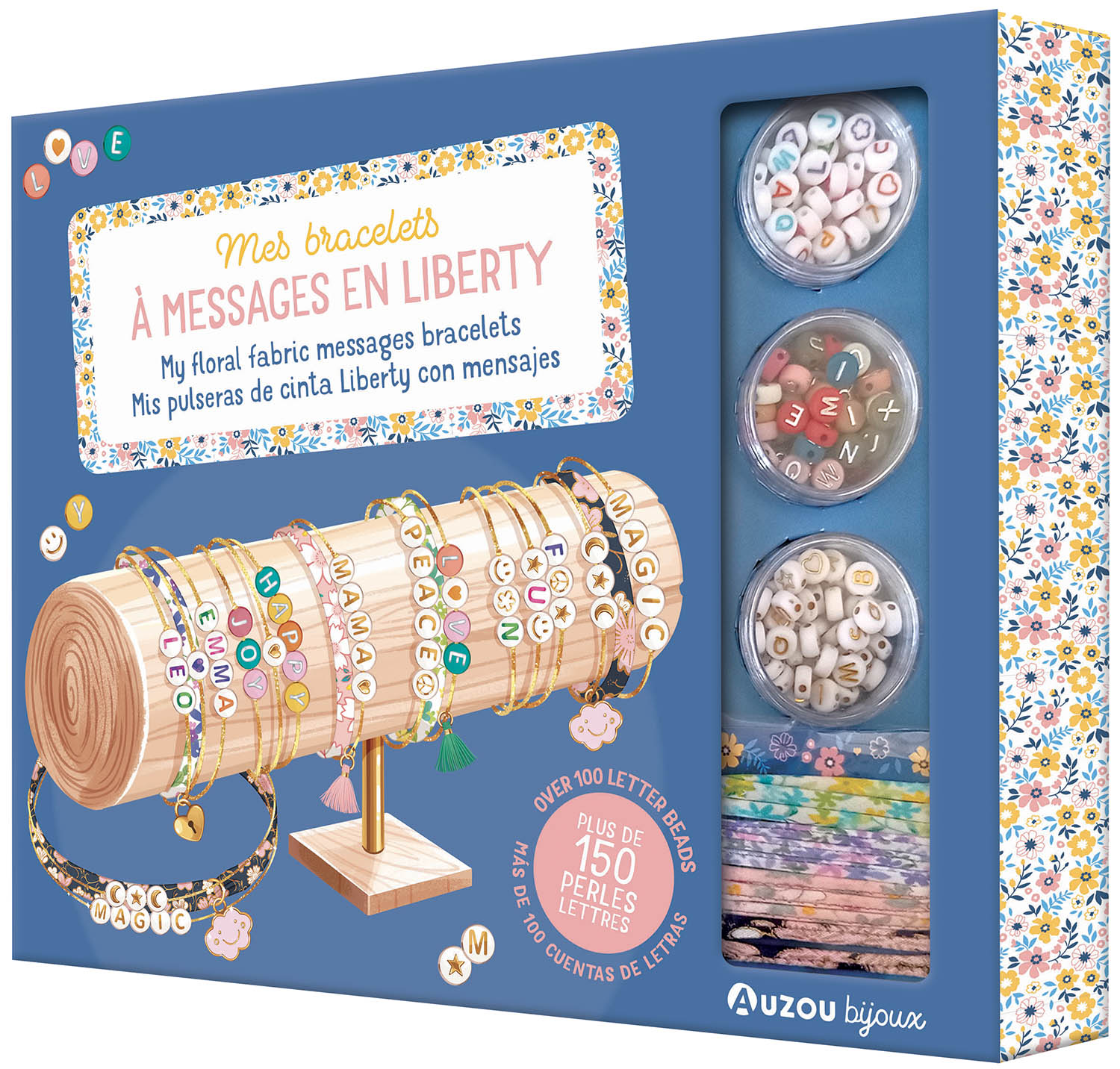 Ma Boîte À Bijoux - Mes Bracelets À Messages En Liberty Ma Boîte À Bijoux - Mes Bracelets À Messages En Liberty