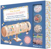 Ma boîte à bijoux - Mes bracelets à messages en liberty