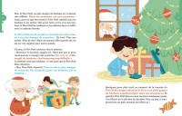 Le Soir Avec Le Père Noël, Les Rennes Et Les Bonhommes De Neige Le Soir Avec Le Père Noël, Les Rennes Et Les Bonhommes De Neige