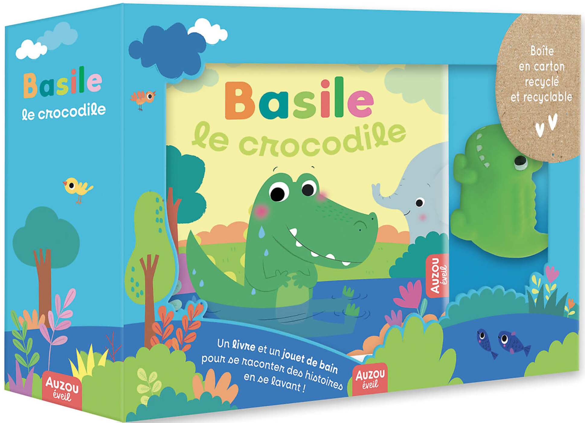 Mon Premier Livre De Bain - Basile Le Crocodile Mon Premier Livre De Bain - Basile Le Crocodile