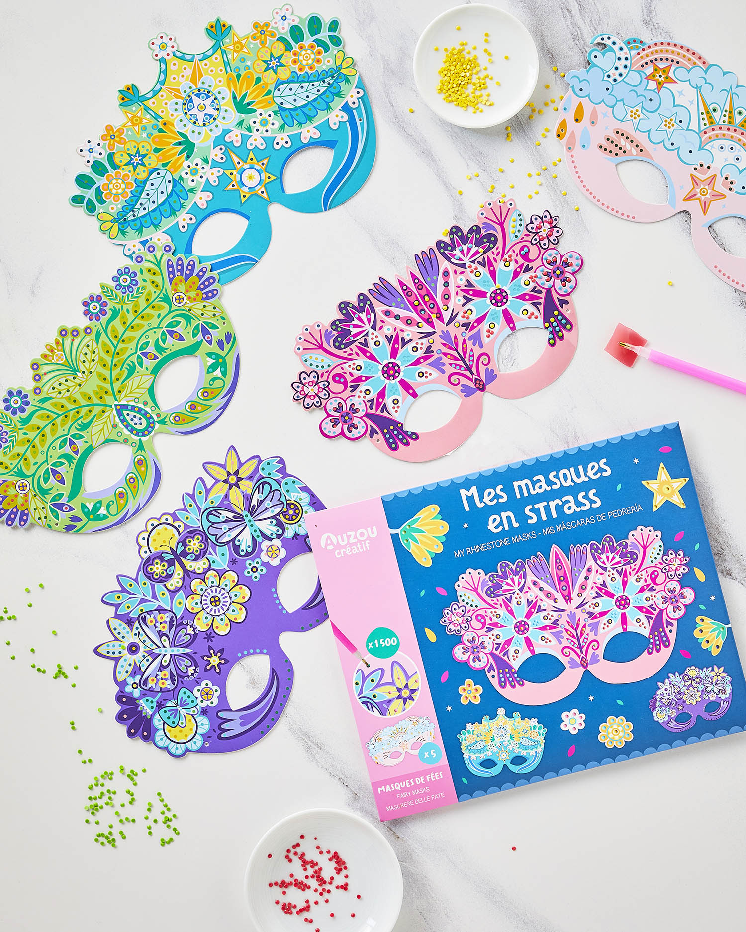 Ma Pochette D'artiste - Mes Masques En Strass