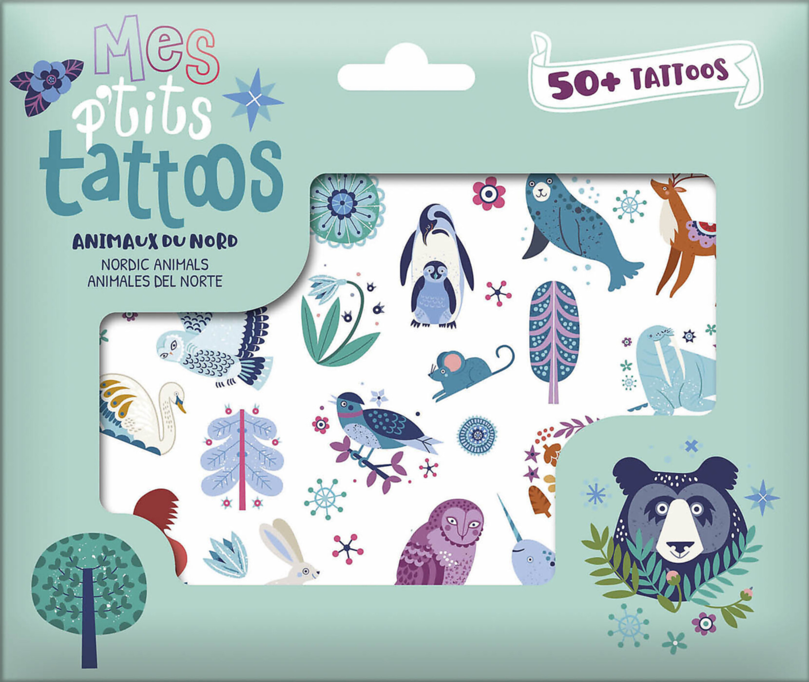Mes P'tits Tattoos - Animaux Du Nord