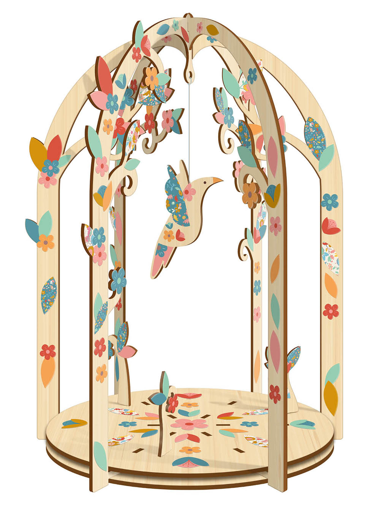 Mon Coffret D'artiste - Mon Joli Porte-Bijoux En Bois Mon Coffret D'artiste - Mon Joli Porte-Bijoux En Bois