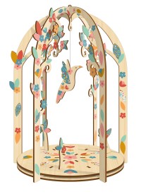 Mon Coffret D'artiste - Mon Joli Porte-Bijoux En Bois Mon Coffret D'artiste - Mon Joli Porte-Bijoux En Bois