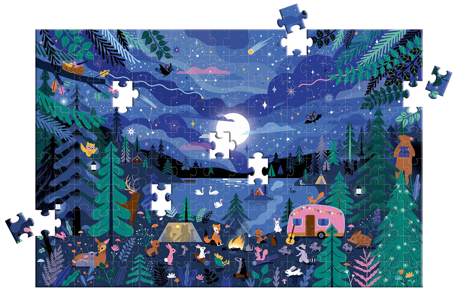 Puzzle Nuit Étoilée Puzzle Nuit Étoilée