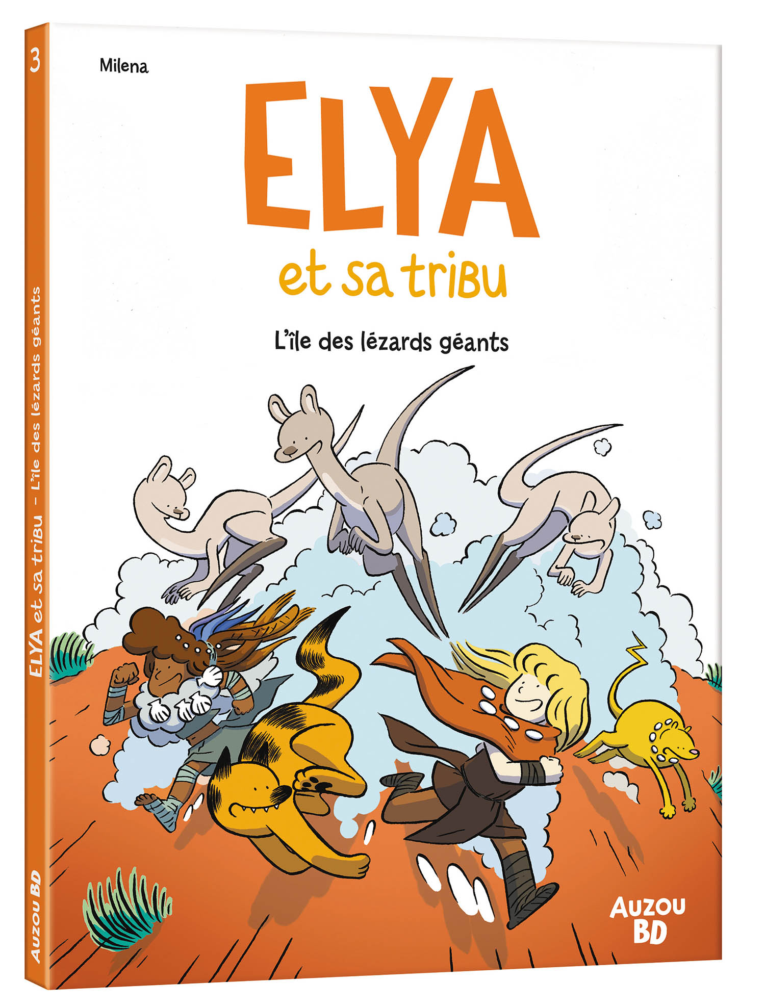 Elya Et Sa Tribu - Tome 3 - L’île Des Lézards Géants Elya Et Sa Tribu - Tome 3 - L’île Des Lézards Géants