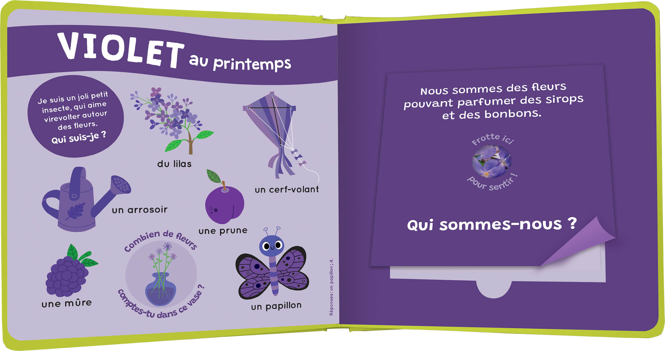 Mon Livre Des Odeurs Et Des Couleurs - Les Saisons Mon Livre Des Odeurs Et Des Couleurs - Les Saisons