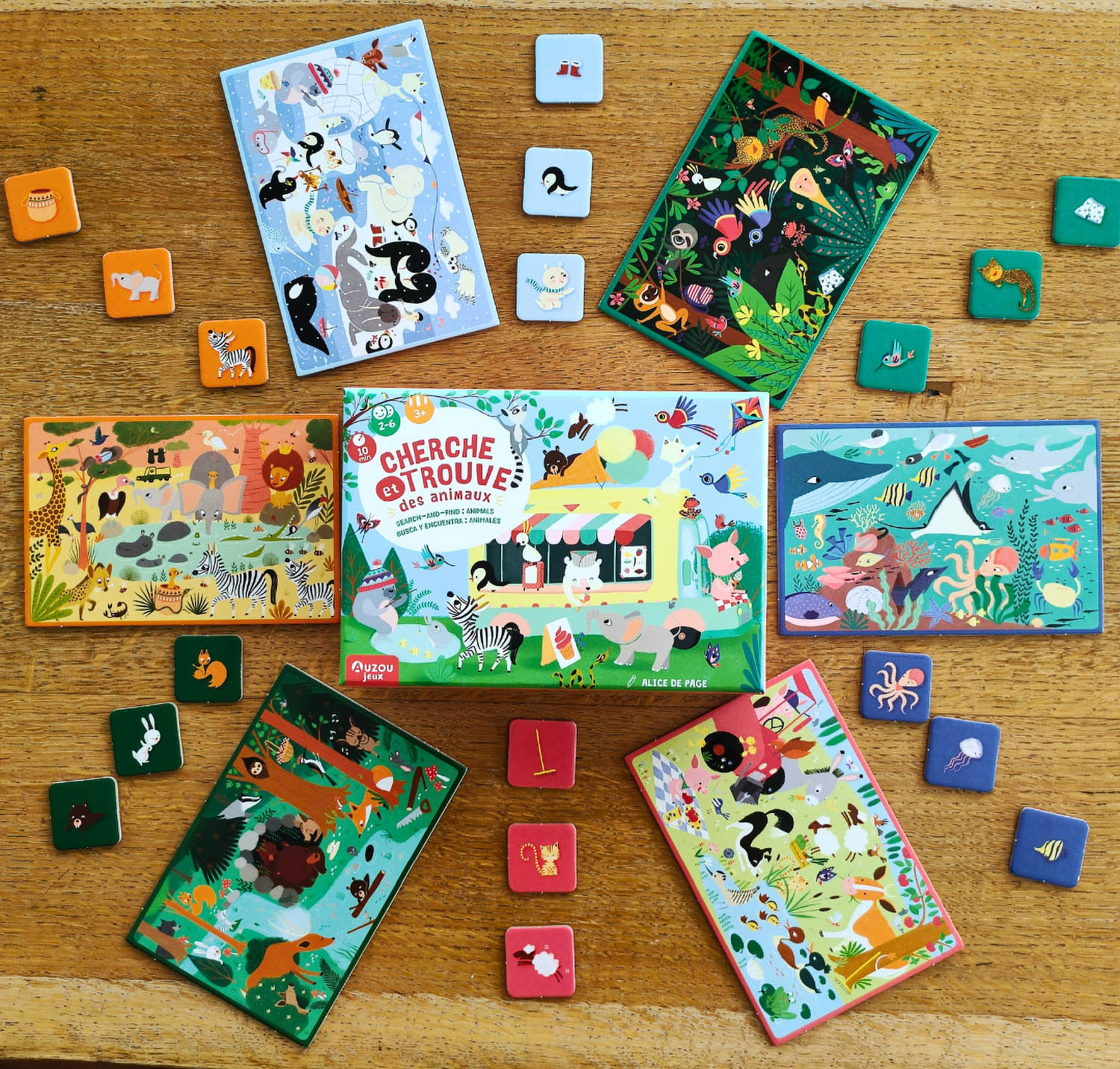 P'tit Jeu - Cherche Et Trouve - Les Animaux