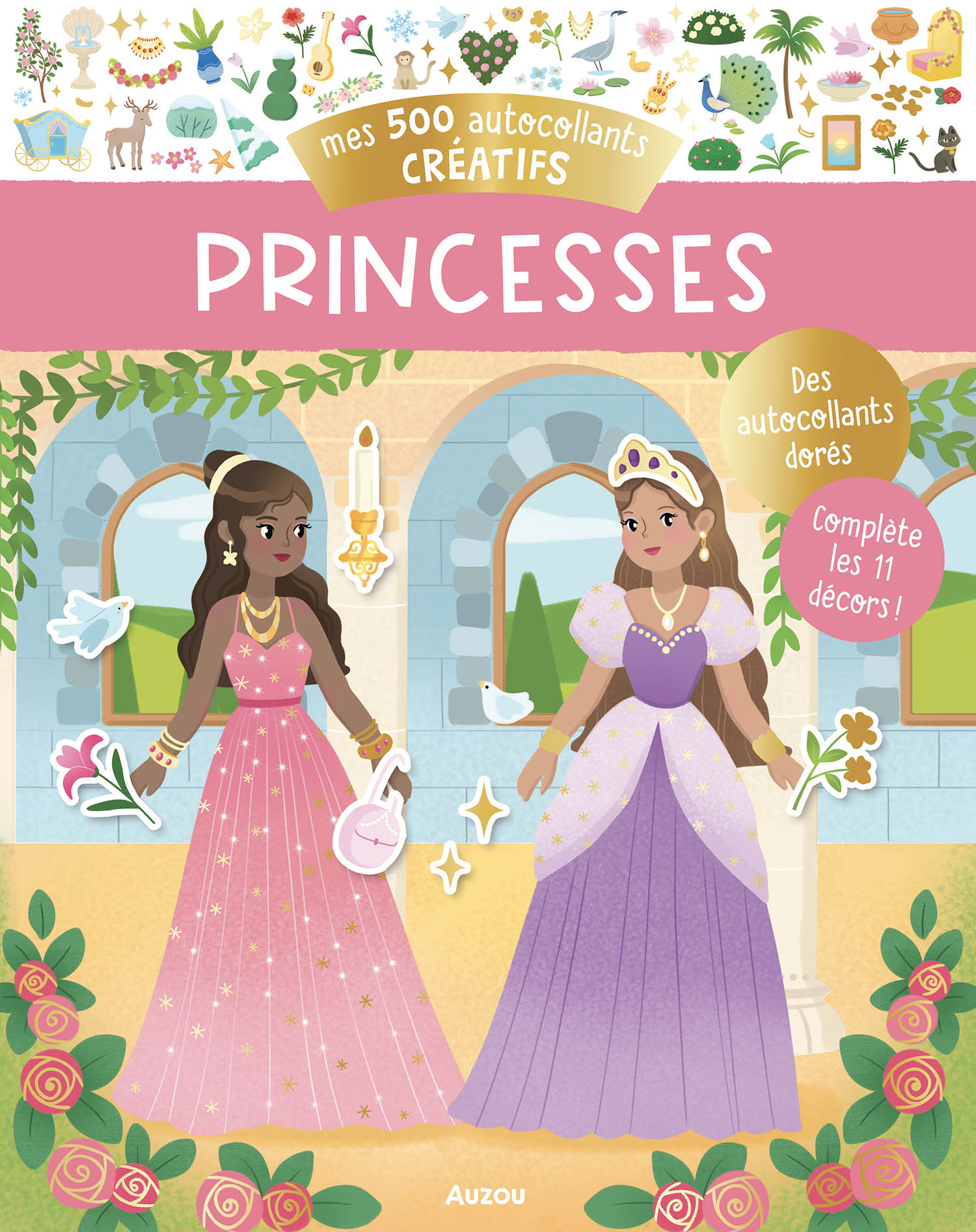 Mes 500 Autocollants Créatifs - Princesses