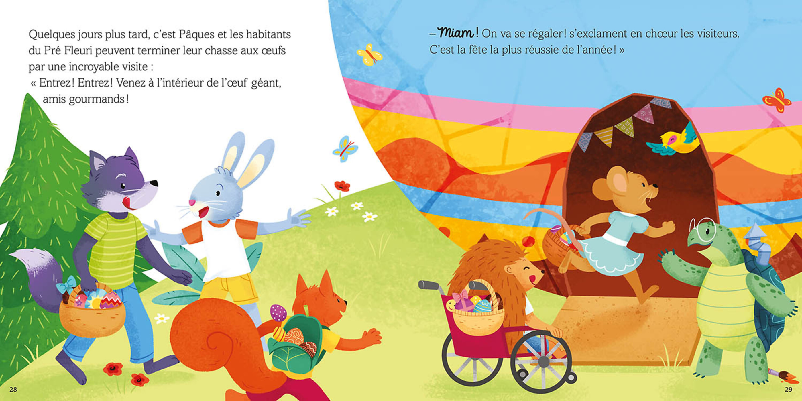 Augustin Et L'oeuf De Pâques Géant Augustin Et L'oeuf De Pâques Géant