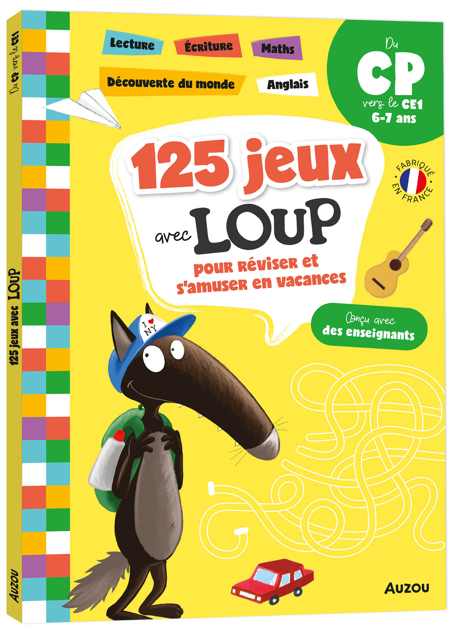 125 Jeux Avec Loup - Du Cp Vers Le Ce1 - 2026