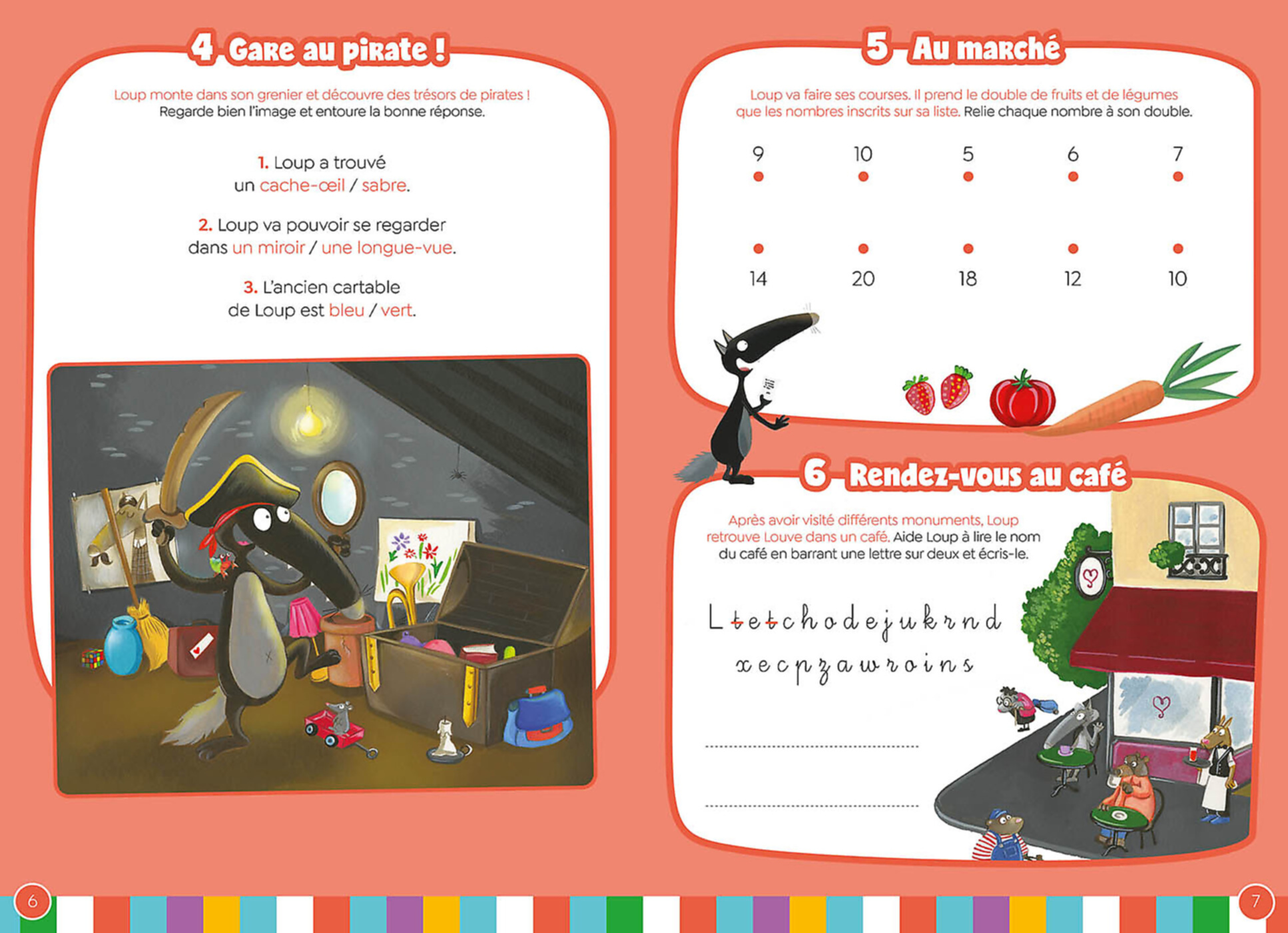 125 Jeux Avec Loup - Du Cp Vers Le Ce1 - 2026