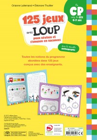 125 Jeux Avec Loup - Du Cp Vers Le Ce1 - 2026