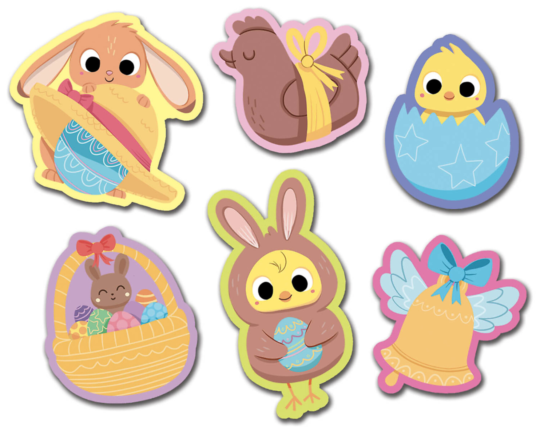 Ma Pochette De 100 Gommettes - Pâques Ma Pochette De 100 Gommettes - Pâques