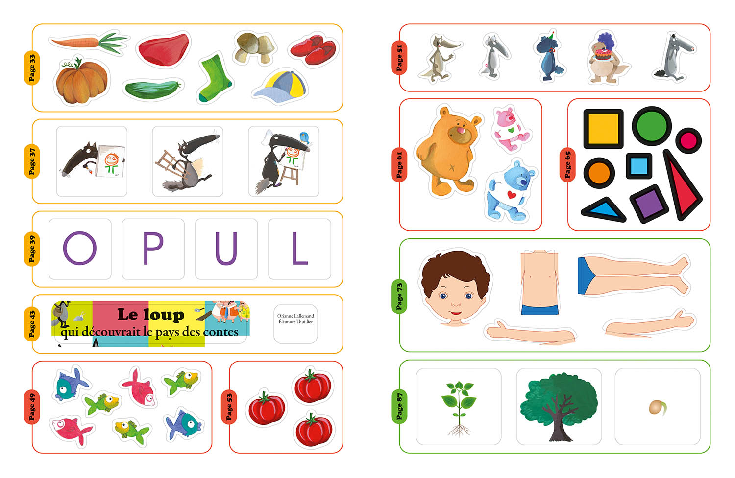 Mon Année De Petite Section Avec Loup