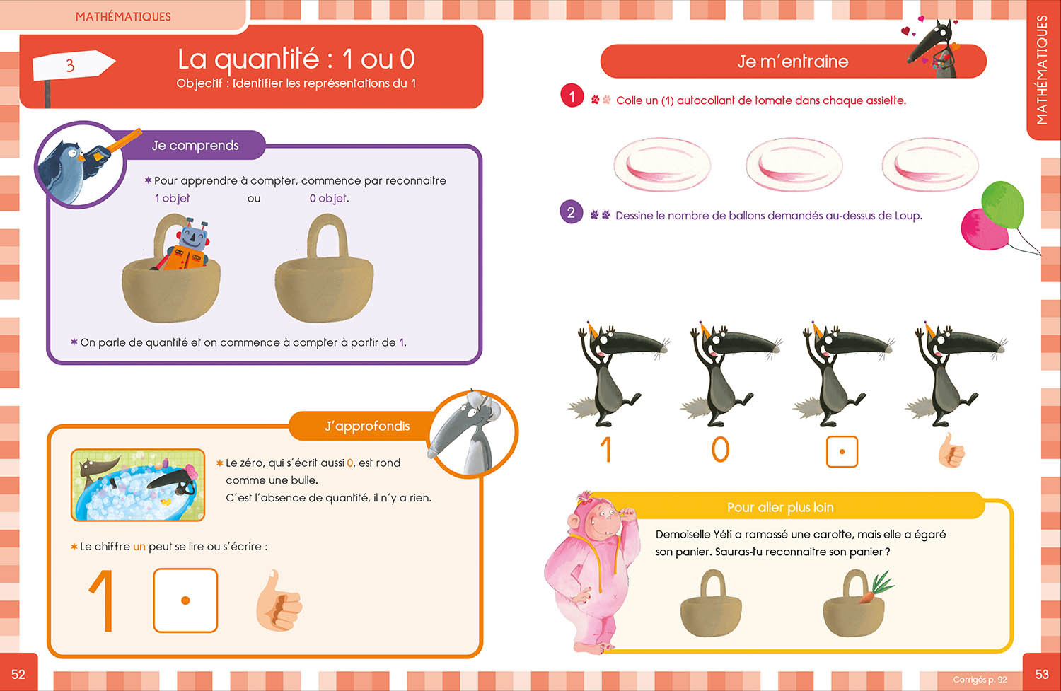 Mon Année De Petite Section Avec Loup