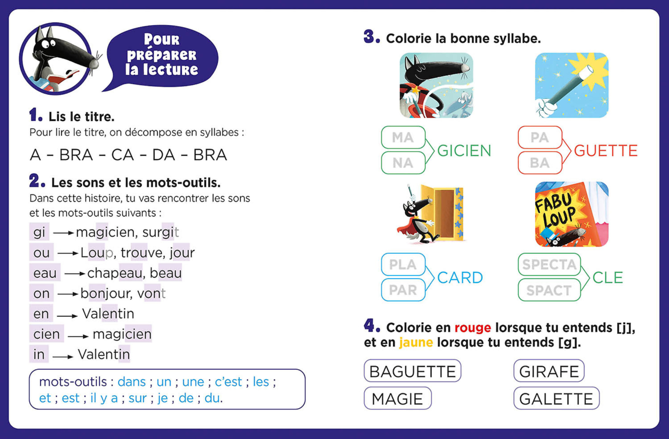Mes Lectures De 1Re Primaire Avec Loup - Mes Lectures De 1Re Primaire Avec Loup - Abracadabra ! Mes Lectures De 1Re Primaire Avec Loup - Mes Lectures De 1Re Primaire Avec Loup - Abracadabra !