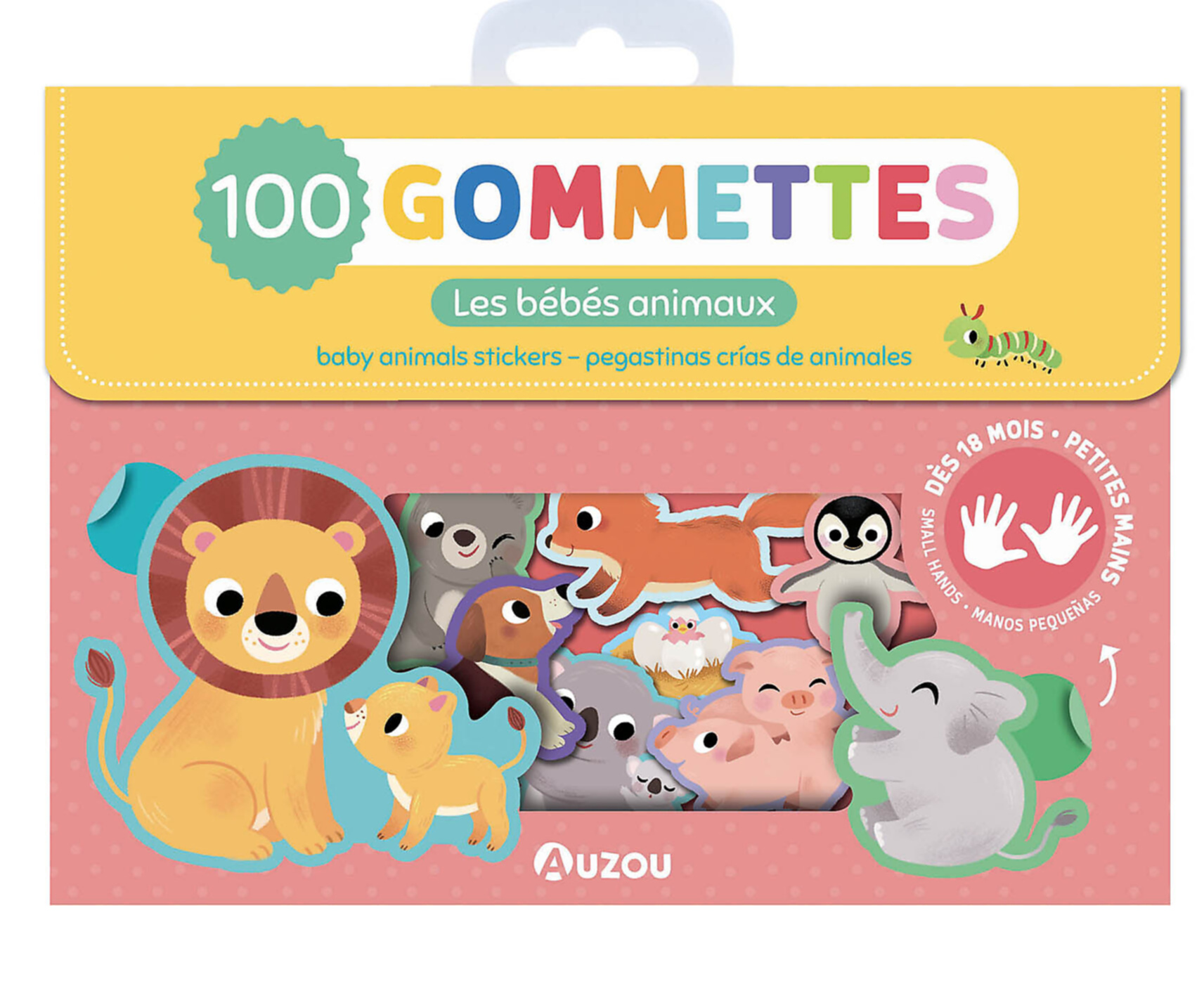 Ma Pochette De 100 Gommettes - Les Bébés Animaux Ma Pochette De 100 Gommettes - Les Bébés Animaux