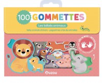 Ma pochette de 100 gommettes - Les bébés animaux
