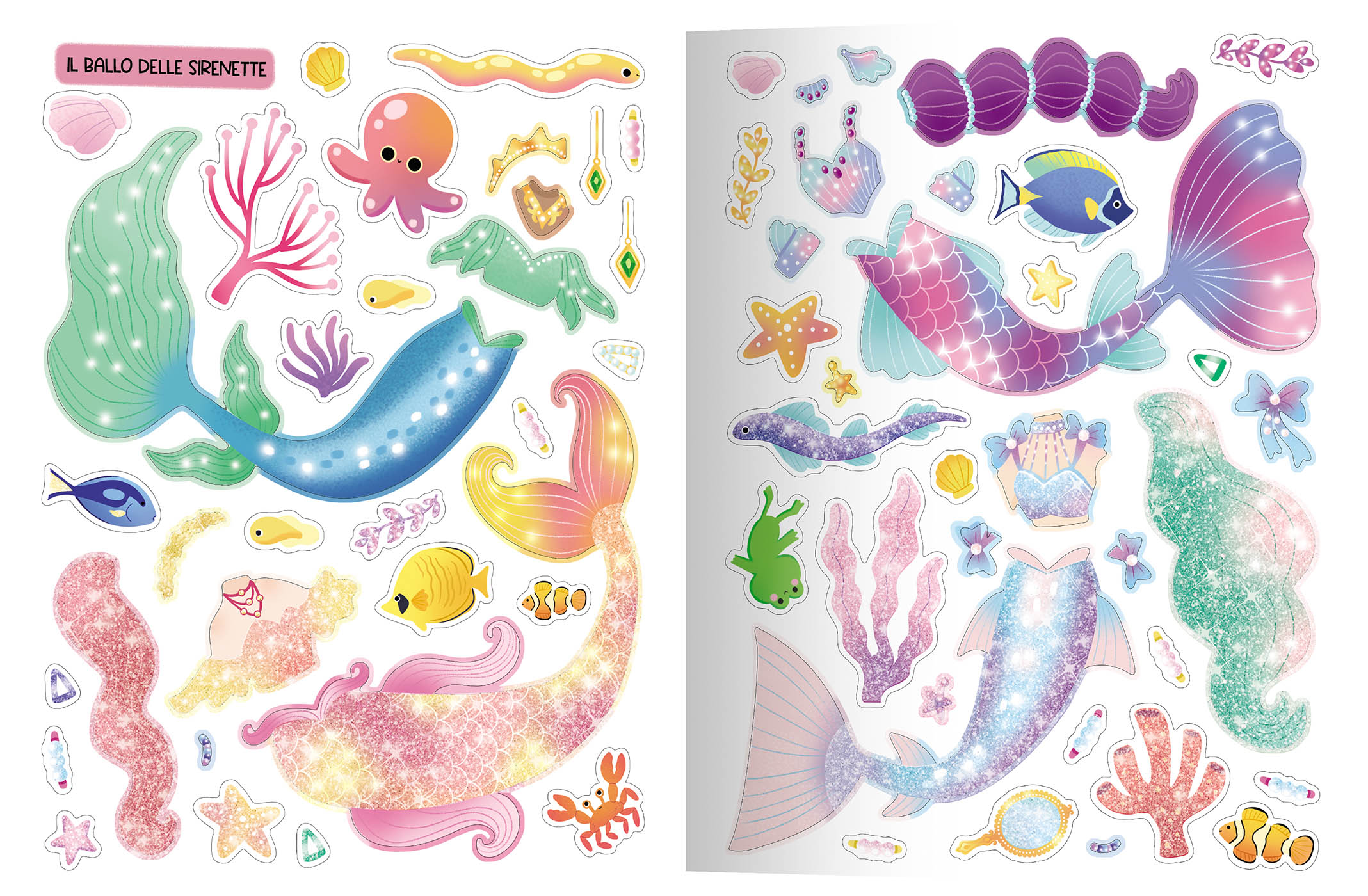 Mes 500 Autocollants Créatifs - Sirènes Mes 500 Autocollants Créatifs - Sirènes