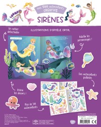 Mes 500 Autocollants Créatifs - Sirènes Mes 500 Autocollants Créatifs - Sirènes