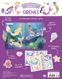 Mes 500 Autocollants Créatifs - Sirènes